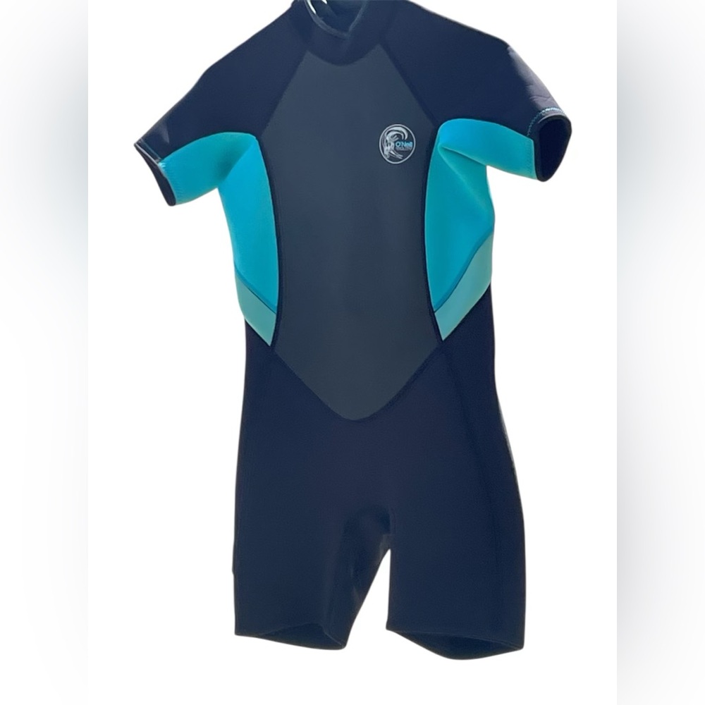 O'Neill Blue and Black Rashguard Swimwear
